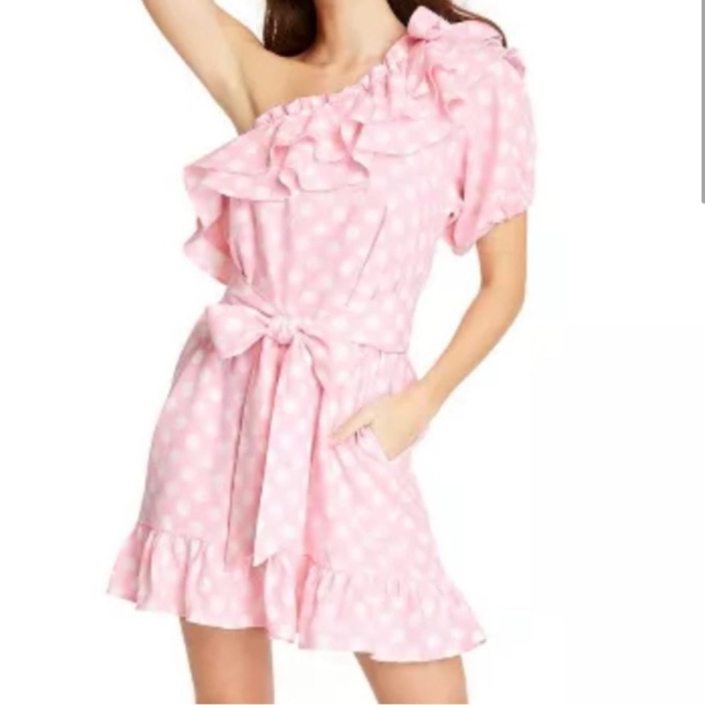 Lisa Marie Fernandez One-Shoulder Dress